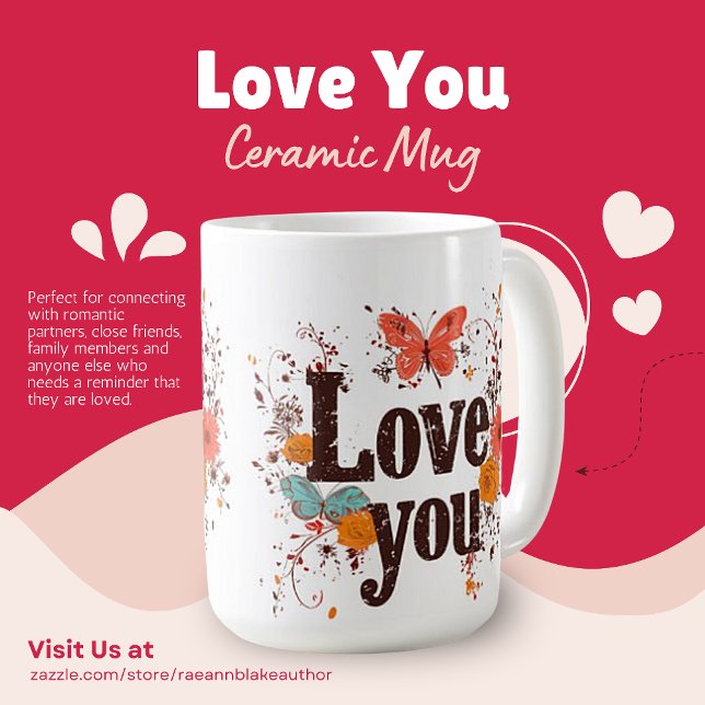Café Taza De Cerámica Te Amo (Subido por el creador)