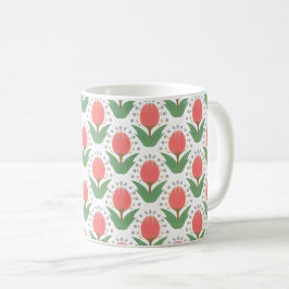 Café Taza de cerámica Tulipanes alegres