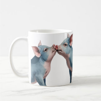 Café taza de cerdo