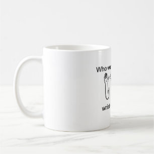 Café Taza de cerradura de muñeca