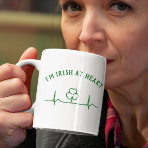 Café Taza de cerveza del día de San Patricio   Trébol y