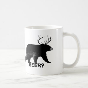 Café Taza de cerveza divertida