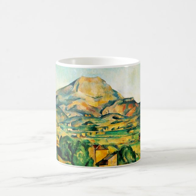 Café Taza de Cezanne Mont Sainte-Victoire (Centro)