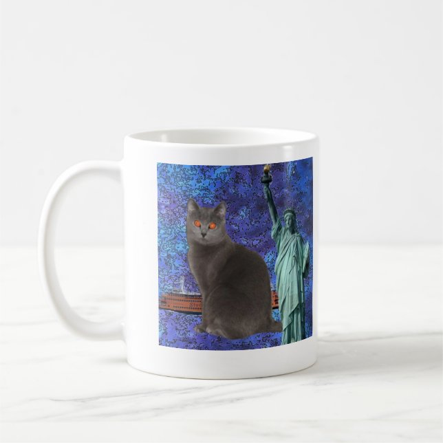 Café Taza de Chartreux de la libertad (Izquierda)