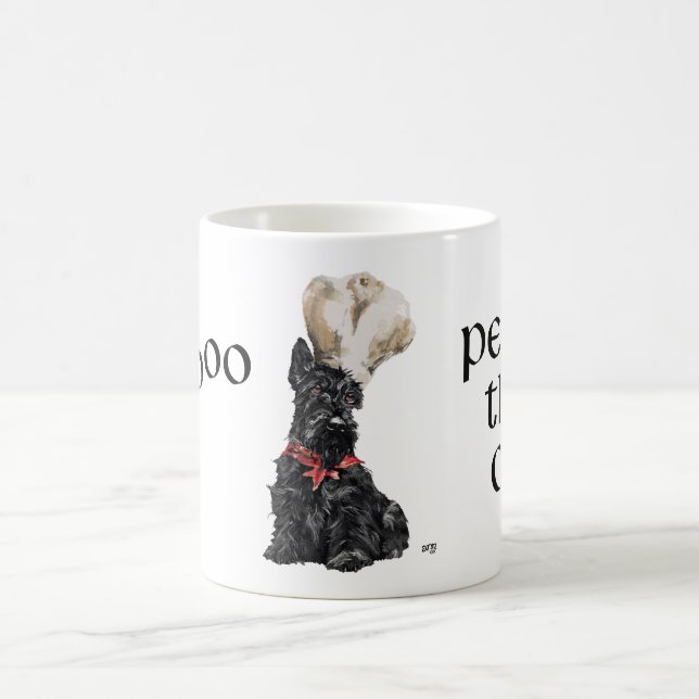 Café Taza de Chef Terrier Escocés (Centro)