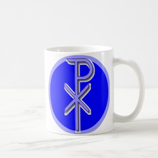 Café Taza de CHI-RHO Cristo (Derecha)