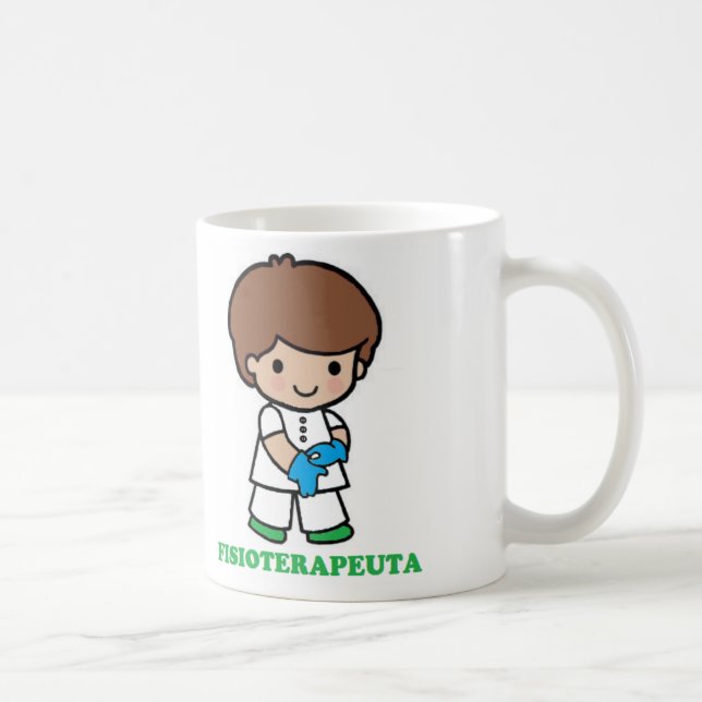 Café Taza de chico fisioterapeuta (Derecha)