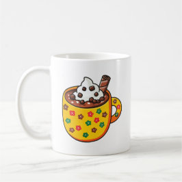 Café Taza de chocolate caliente 