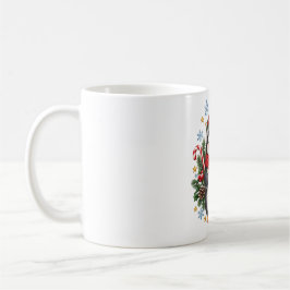 Café Taza de chocolate caliente de pingüino de Navidad