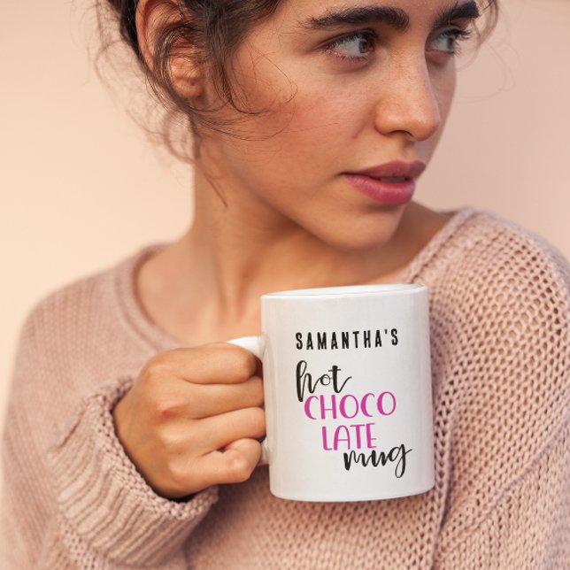 Café Taza de Chocolate Caliente Personalizada (Subido por el creador)