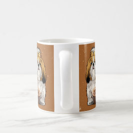Café Taza de chocolate Shih Tzu – Perro lindo y cacao c