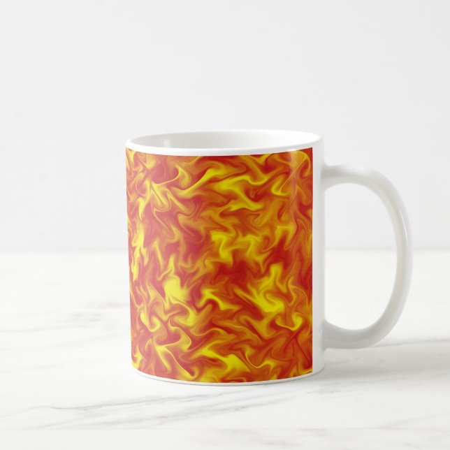 Café Taza de Cintas de Fuego (Derecha)