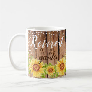 Café Taza de Cita Floral de Jubilación Rústica