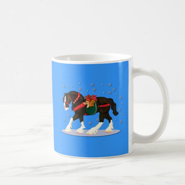 Café Taza de Clydesdale del navidad (Derecha)