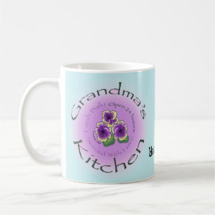 Café Taza de cocina de la abuela