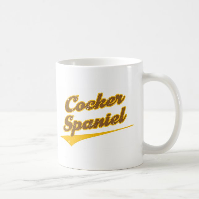 Café Taza de cocker spaniel (Derecha)