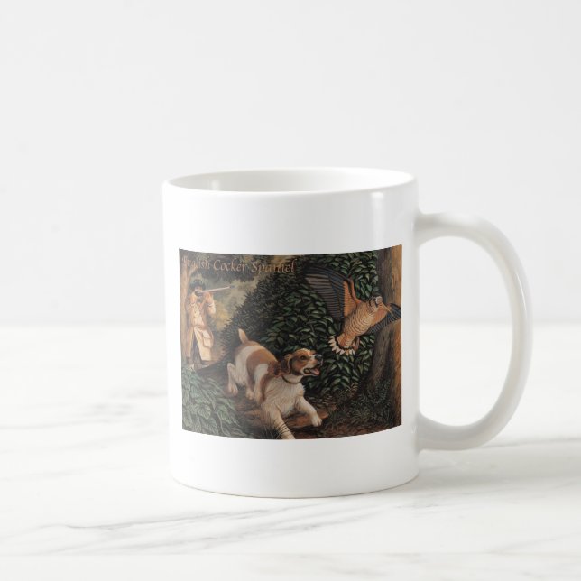 Café Taza de cocker spaniel del inglés (Derecha)