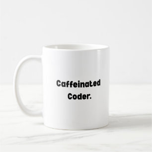 Café Taza de Coder Caffeinated – Regalo Divertido para