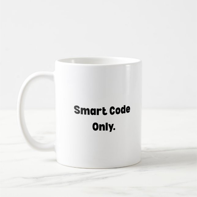 Café Taza de código inteligente solamente – Regalo mini (Izquierda)