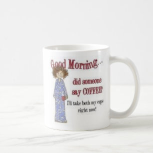 Café Taza de Coffe de la buena mañana