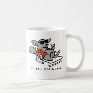 Café taza de Coffe de la chinchilla del chinchillin-