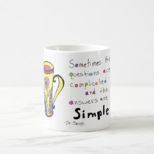 Café Taza de Coffe de la cita de la vida - las
