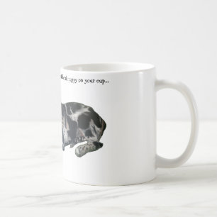 Café Taza de Coffe del perrito de Catahoula