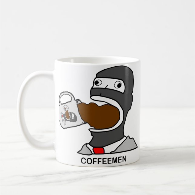 Café Taza de COFFEEMEN (Izquierda)