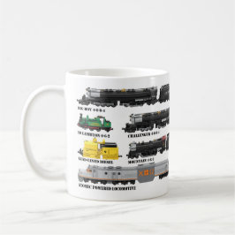 Café Taza de colección de trenes
