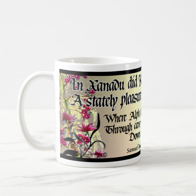 Café Taza de Coleridge Kubla Khan (Izquierda)