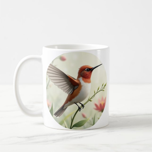 Café taza de colibrí (Izquierda)