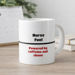 Café Taza de Combustible Personalizada para [Título del