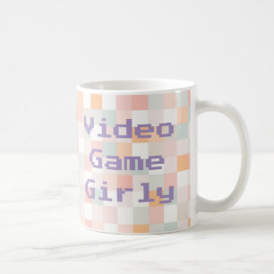 Café Taza de computadora de arcoíris de 8 bits para chi