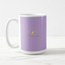 Taza de Conciencia del Cáncer Fuerte Papá – Regalo