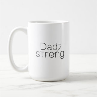 Café Taza de Conciencia del Cáncer Fuerte Papá – Regalo