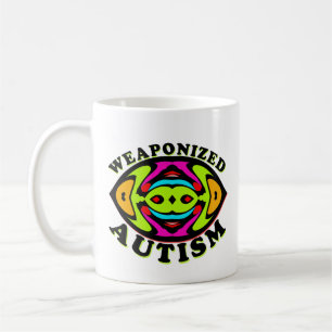 Café Taza de Conciencia sobre Autismo Armado