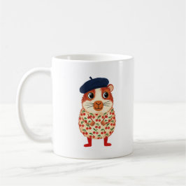 Café Taza de Conejillo de Indias Adorable con Diseño de
