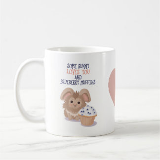 Café Taza de conejito adorable - Algún conejito te ama