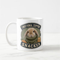Taza de conejito lindo | Aportador emocional de sn