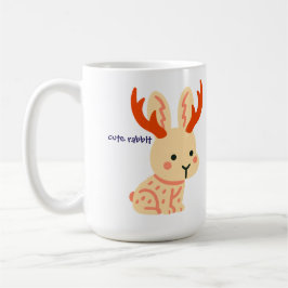 Café Taza de conejo lindo