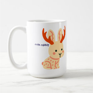 Café Taza de conejo lindo