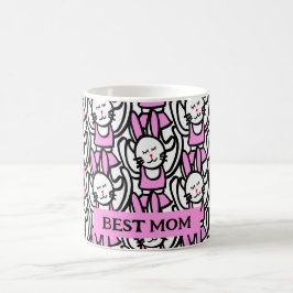 Café Taza de conejo para mamá
