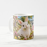Taza de conejo 'Some Bunny Loves You'