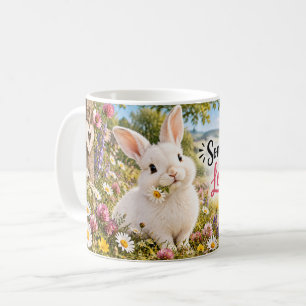 Café Taza de conejo 'Some Bunny Loves You'