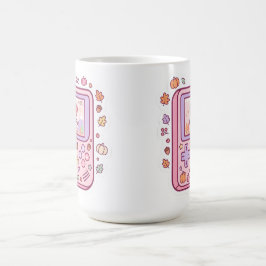 Café Taza de consola portátil retro Kawaii Pastel