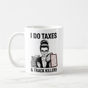 Café Taza de Contador Divertido Profesional de Crímenes
