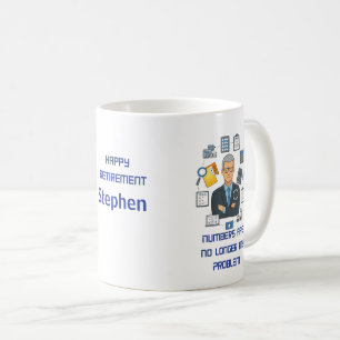 Café Taza de Contador Retirado – Regalo Divertido de Ju