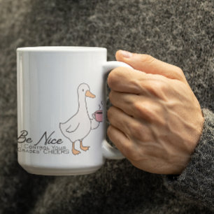 Café Taza de controles personalizables del profesor de