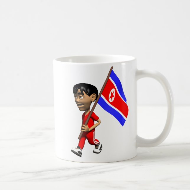 Café Taza de Corea del Norte (Derecha)