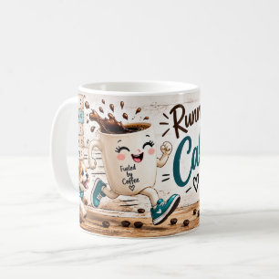 Café Taza de Correr con Cafeína